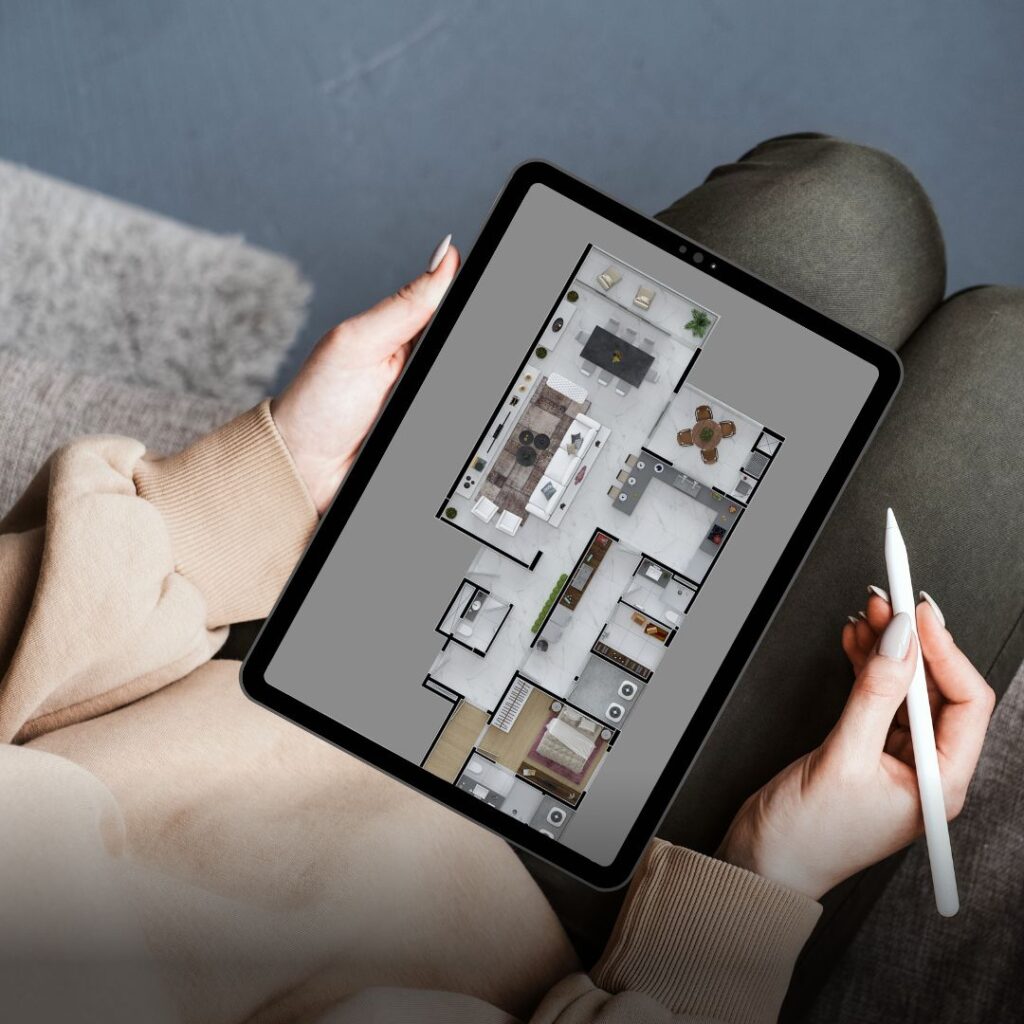 Imagens 3D e Plantas humanizadas